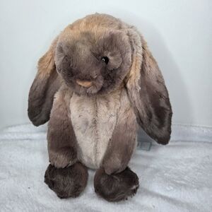 SOLD - BNWT Customized Jellycat Medium Bashful Bunny "Ron"